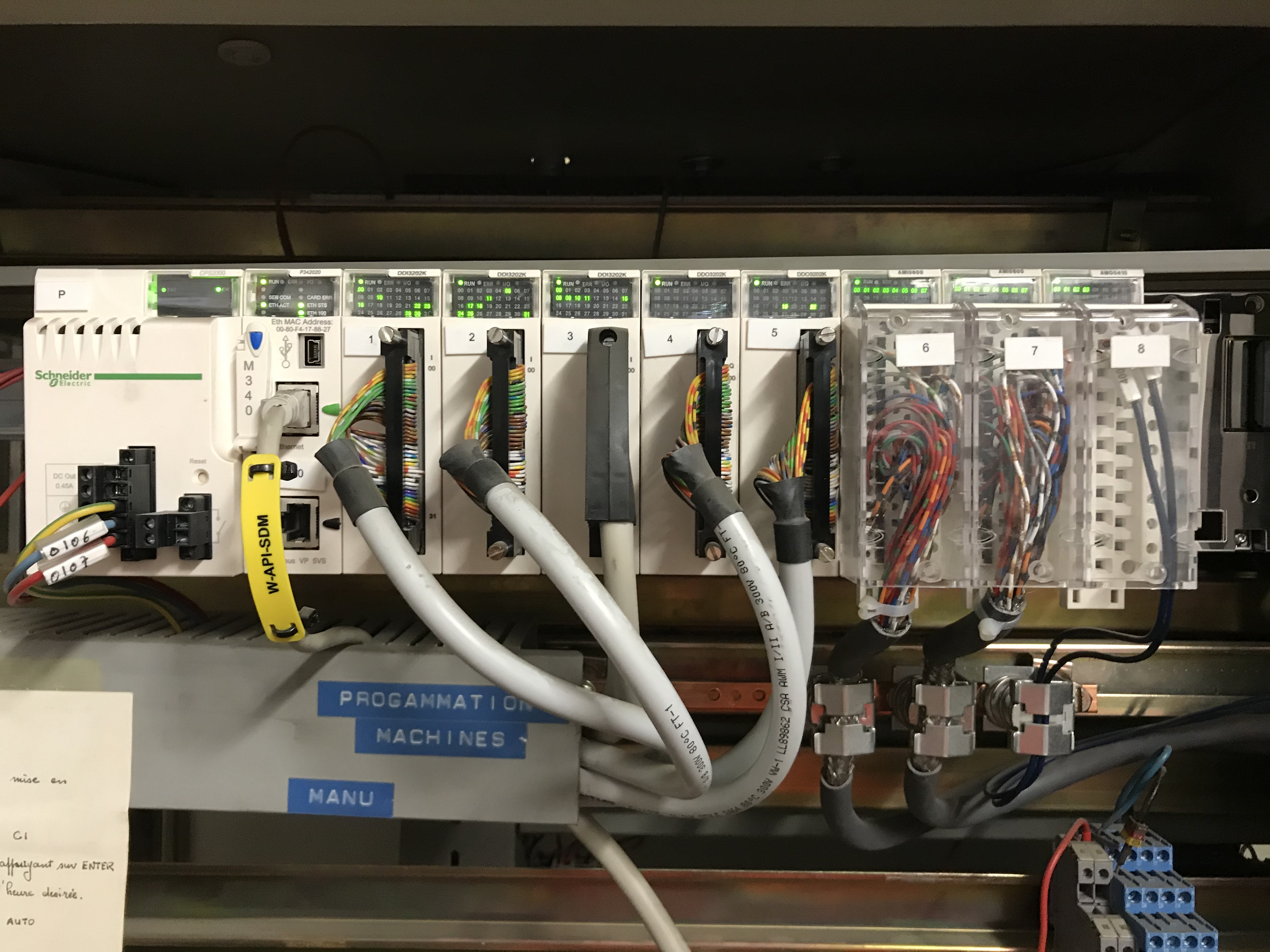 Automate Schneider M340