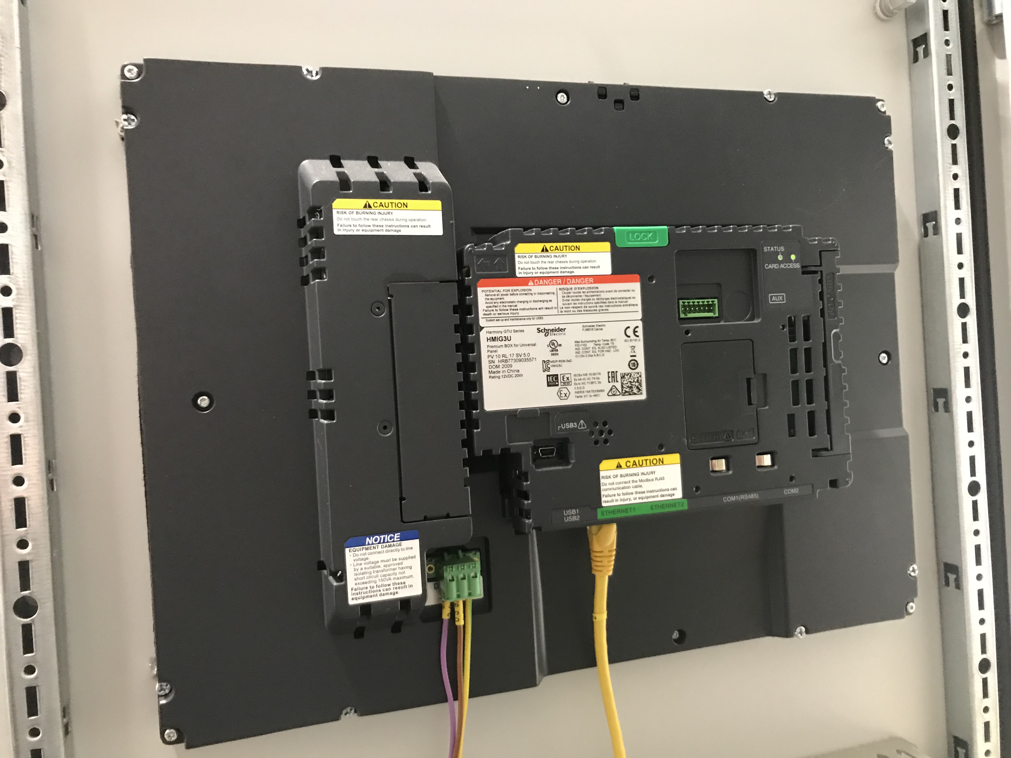 Interface Opérateur Schneider HMIGTU