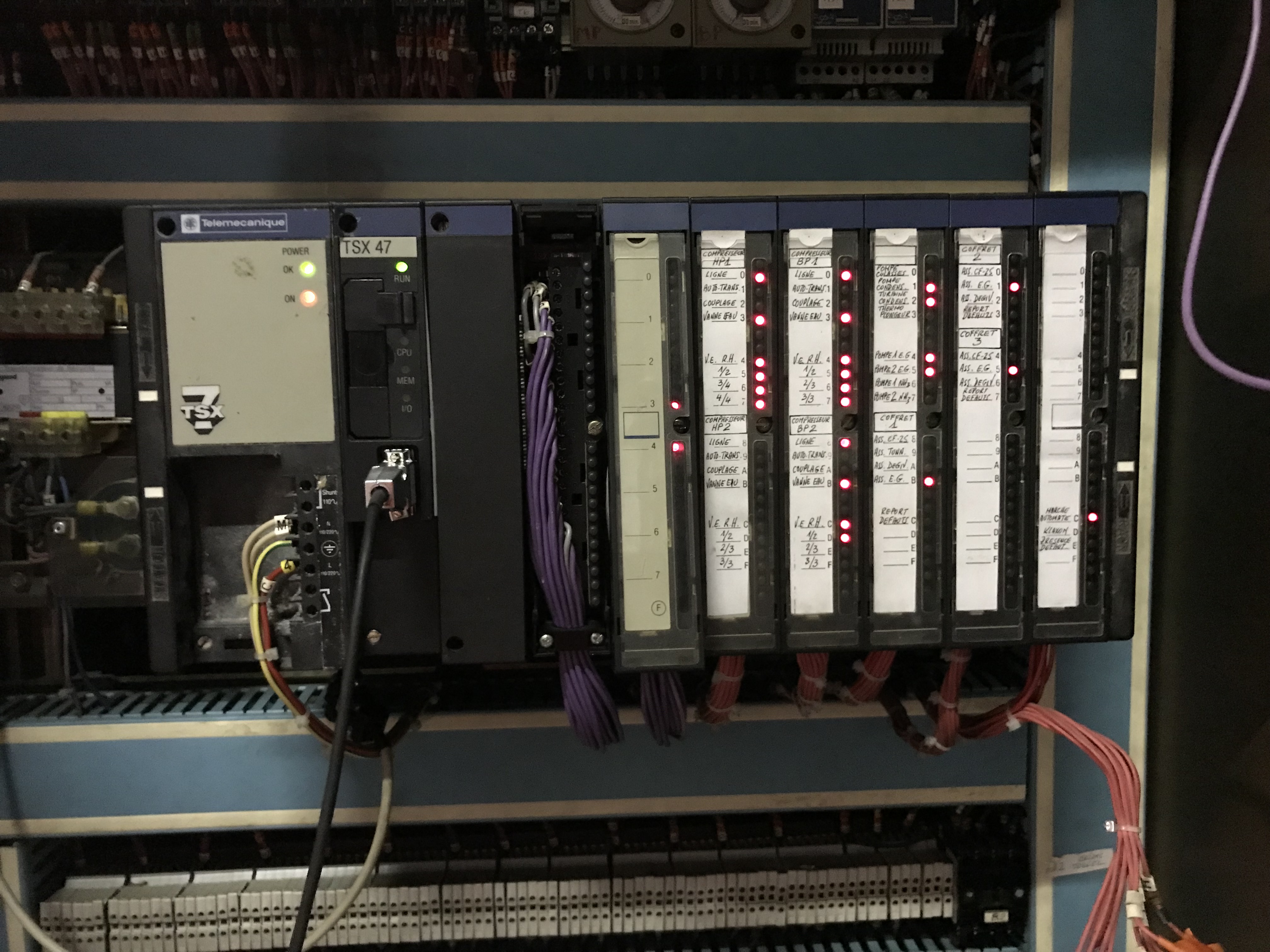 Automate Schneider Tsx 47