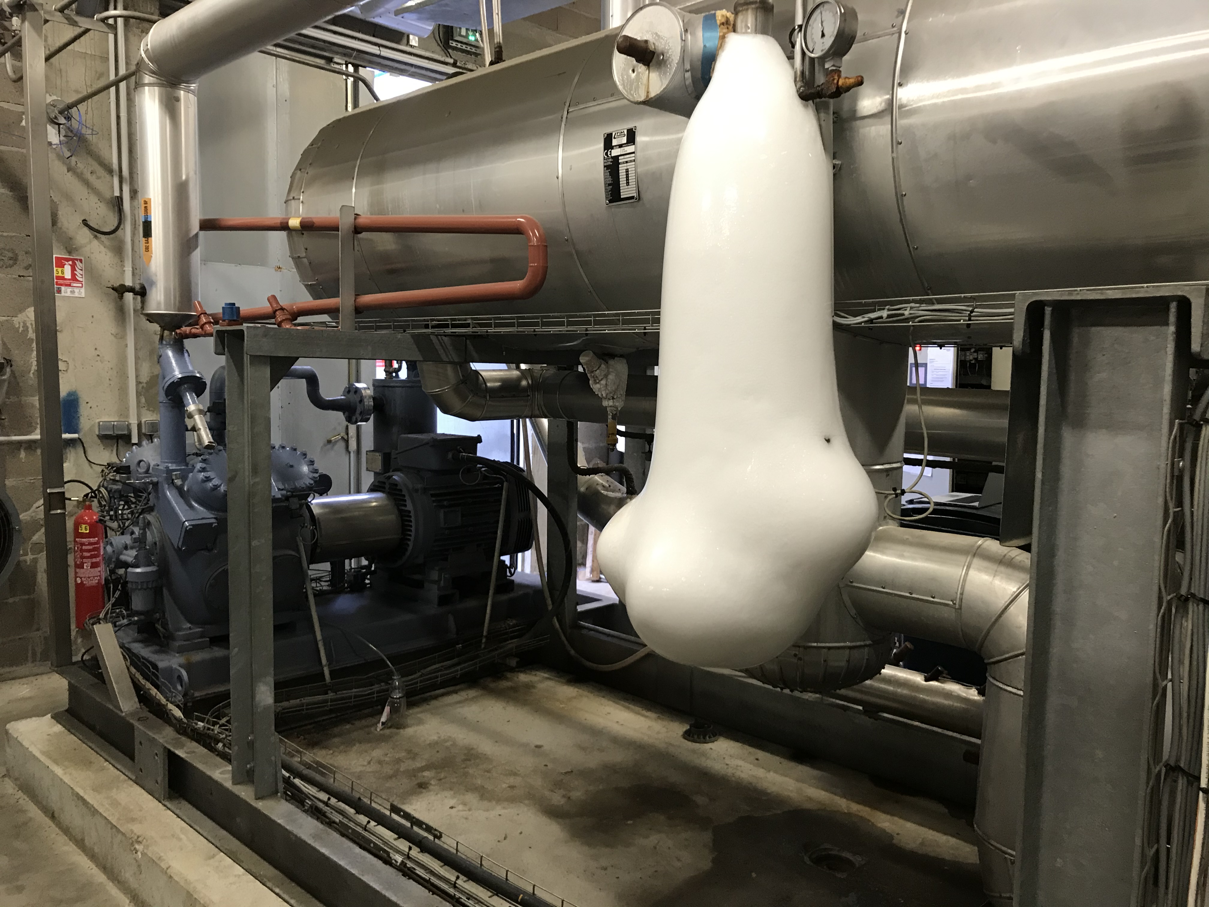 Skid compression CO2