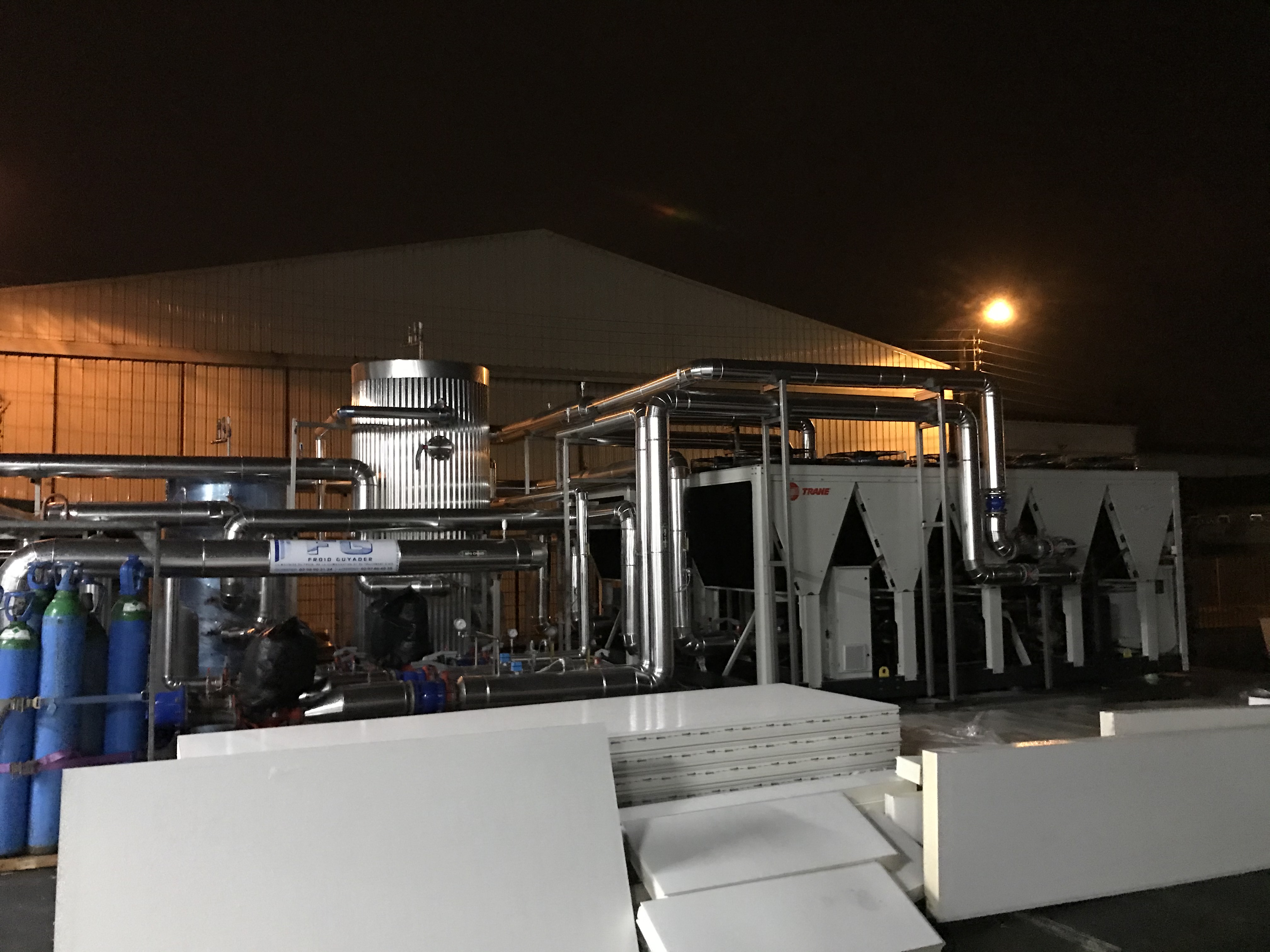 Groupe Trane eau glycolée